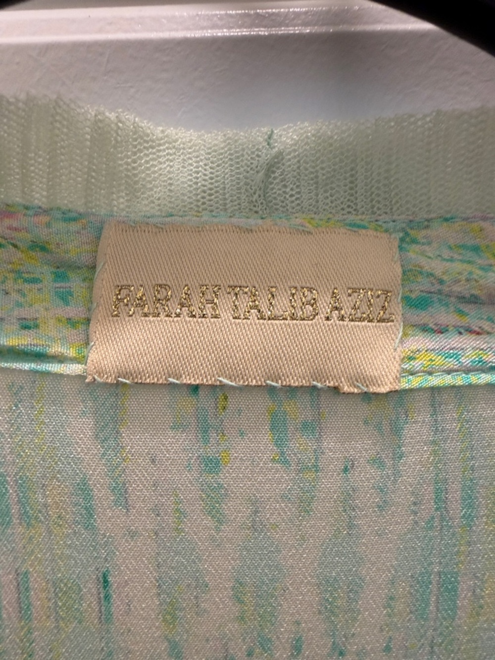 Farah Talib Aziz silk printed kurti - Picture 6 of 6